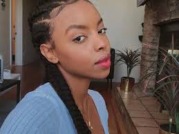 A hairstyle in which the hair is divided into cornrow sections arranged in rows. How To Braid Cornrows A Step By Step Guide