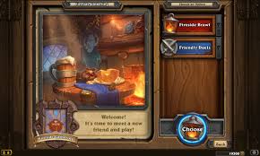It uses a classic linear adventure format with an appearance similar to dungeon run screen. Fireside Gathering Hearthstone Heroes Of Warcraft Wiki Fandom
