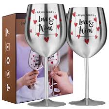 According to some sommeliers, it all depends on what. Avery Barn 2pc Stainless Steel Wine Glass Set Unbreakable Shatterproof 19 Oz Modern Metal Long Stem Wine Glasses Dishwasher Safe For Women Couples Gift Ideas Buy Online In Bermuda At Desertcart 76758419