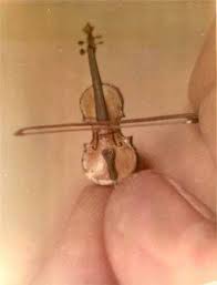 Image result for worlds smallest violin