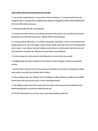 En mat.keputusan bola baling mssd 2011 boleh la di muatkan dalam blog ni.nanti kawan2 bole tengok.susun strategi untuk tahun depan. Peraturan Asas Dalam Permainan Bola Baling