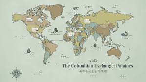 A blog dedicated to what i learned the first semester of my ap world history class and what i wonder about these topics. The Columbian Exchange Potatoes By Serene Shibly