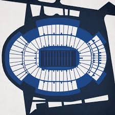 Beaver Stadium Map Art