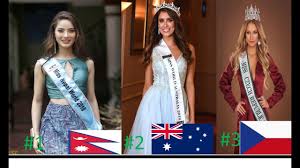 In this video we explained all miss world contest winner from 2010 to 2018 with there beautiful pics, name and homeland details. Miss World 2018 Top 5 Contestants Youtube