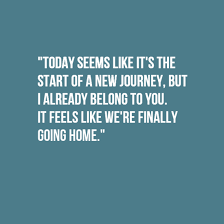 Today Seems Like It S The Start Of A New Journey But I Already Belong To You It Feels Like We Re Finally G Funny Wedding Vows Wedding Vows Unique Wedding Vows
