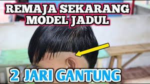 Model rambut pria terbaru adalah potongan gentleman atau potongan rambut rapi yang. Trend Remaja 2020 Model Rambut 2 Jari Gantung Berponi Bebas Gunting Youtube