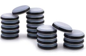 3 4 Adhesive Furniture Glides Sliders Furnigear Ptfe Teflon Chair Leg Movers Sliders For Furniture Glides Iron Patio Furniture Wrought Iron Patio Furniture