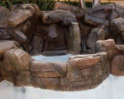 New Sealer Makes Fake Rock Paint Last Over A Decade At Major Theme Parks Fake Rock Rock Waterfall Diy Faux Rocks