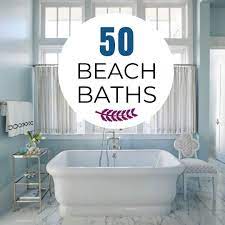 I love beachy coastal decor and right now its perfect for summer. Beach Themed Bathrooms Over 39 Nautical Bathrooms