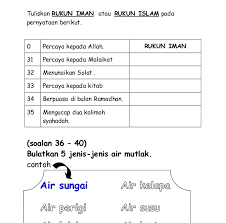 Soalan Pendidikan Islam Tahun 3 Semakan 2019 Kecemasan C