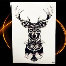 Africa Serengeti Lion Temporary Tattoo Indian Tribal Mighty Lion Warrior Waterproof Flash Tattoo Sticker Black Tatoo Men Women In Temporary Tattoos From Beauty Health Cigarette Coils Aspire