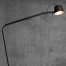 Lese Stehlampe Matt Schwarz Und Kupfer Bliss Casa Lumi
