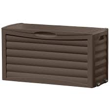 Check spelling or type a new query. Suncast 63 Gallon Box Waterproof Outdoor Storage Container For Patio Furniture Gardening Equipment And Yard Tools Store Items On Deck Porch Backyard Brown Buy Online In Antigua And Barbuda At Antigua Desertcart Com Productid 32332666