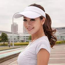 Hair With Visor Style Visor Hairstyles Tennis Hairstyles Fancy Dress Hats