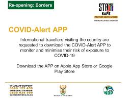 Entering the region displays a warning. Level 1 Travel Restrictions And Border Information Sa Corona Virus Online Portal