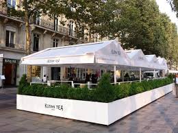 Le Cafe Kousmichoff Paris Outdoor Cafe Outdoor Restaurant Patio Restaurant Exterior Design