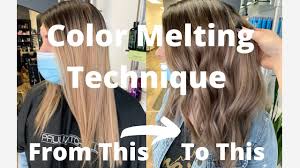 Color Melting Technique with Paul Mitchell The Demi