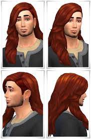 Julian Hair Mens Hairstyles Long Hair Styles Men Sims