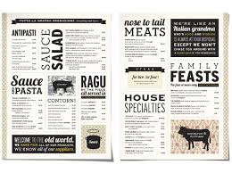 Sauce Restaurant Afloat Studios Graphic Design By Eulie Lee With Images Restaurant Menu Design Menu Design Inspiration Sauce Restaurant