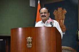 Venkaiah naidu addressing the gathering after releasing the commemorative postage stamp in the memory of former chief of brahma kumaris, rajyogini dadi. Vice President M Venkaiah Naidu Calls For Special Care Support To Elderly During Pandemic