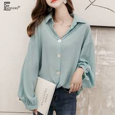 Tidak ada item yang bisa ditampilkan. 2019 Baru Pacar Desain Baju Atasan Wanita Fashion Lengan Panjang Gaya Korea Pakaian Merah Muda Hijau Putih Tombol Kemeja Blus 3xl 228 Blus Dan Kemeja Aliexpress