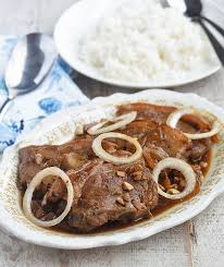 Pork Bistek Recipe Pork Steak Savoury Food Pork