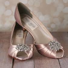 Wedding Shoes Blush D Orsay Style Kitten Heel Custom Etsy Blush Wedding Shoes Wedding Shoes Low Heel Bridal Shoes Low Heel