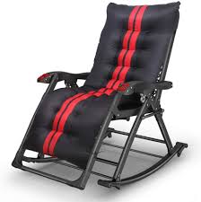 Yaxuan Recliner Folding Rocking Chair Balcony Home Leisure Chair Lazy Sunbathing Old Man Backrest Folding Rocking Chair Relaxing Chair Rocking Chair