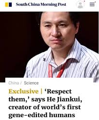 Are GMO children made in China? Are they real, just like their creator?