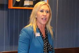 Marjorie taylor greene once again compares vaccinations to holocaust. Marjorie Taylor Greene The Future Republican Star On Trump S Radar Is A Qanon Backer South China Morning Post