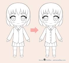 How To Draw Chibi Anime Character Step By Step Animeoutline They are often used on merchandise for popular anime series. how to draw chibi anime character step