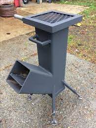 So this was my initial design of the rocket stove, i'm including it so you can see how i change the i started with the square tube and marked it at a 45 degree angle cut it in half. 9 Rocket Stove Ideas Rocket Stoves Stove Rocket Stove Design