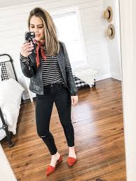 Black And White Striped T Shirt Outfit Style Sessions 7 Ways To Style A Striped Shirt Dress Cori Lynn Black Striped Shirt Outfit Tee Shirt Dress Outfit Outfits With Striped Shirts