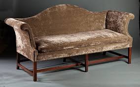 Fine 18th Century Mahogany Camelback Sofa In Modern Fabric From A Unique Collection Of Antique And Modern Sofas At H Colonial Furniture Furniture Modern Sofa