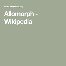 Allomorph Wikipedia In 2020 Words Wikipedia Lockscreen Screenshot