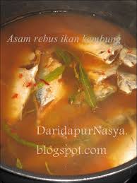 Resepi ikan kembung asam pedas club. Asam Rebus Ikan Kembung Resep Ikan Resep Masakan