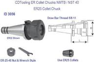 NMTB40 / NST40 ER25 Collet Chuck ID 3056-8-300-4025