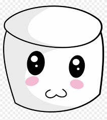 Looking for the best cute marshmallow wallpapers? Cute Face Png Cute Marshmallow Clipart Png Transparent Png 225307 Pikpng