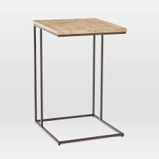 Streamline C Side Table Wood West Elm In 2020 Side Table Wood Black Side Table Side Table
