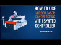 How to Use Laser Mirror Sandblasting Machine with Syntec Marking Control  System