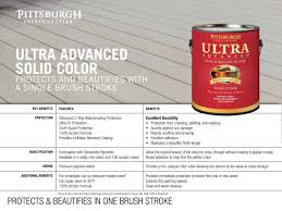 ultra advanced exterior stain solid color pittsburgh