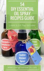 Homemade Essential Oil Sprays Made Easy Diy Aromatherapy Recipe Essential Oil Spray Recipes Essential Oils Room Spray Essential Oil Spray