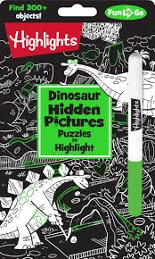 Find the pictures within the pictures in this classic puzzle series from the makers of highlights magazine. Dinosaur Hidden Pictures Puzzles To Highlight By Highlights Penguin Books Australia
