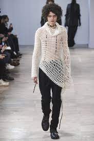 Ann Demeulemeester Fall 2017 Menswear Fashion Show Menswear Deconstruction Fashion Ann Demeulemeester