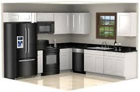 $4,784.99 (75% off) 10x10 kitchen $3,036.85. Shaker Style White Kitchen Cabinets Cupboards For Sale Ebay