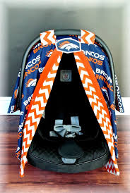 Denver Broncos Car Seat Canopy Car Seat Cover By Jaydenandolivia Baby Car Seats Car Seats Broncos