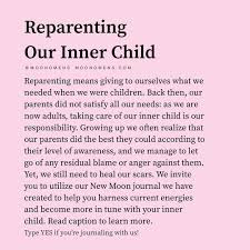 Moon Omens On Instagram Tap On The Link In Moonomens Bio To Access The New Moon Printable Repare Inner Child Inner Child Healing Guided Meditation Audio