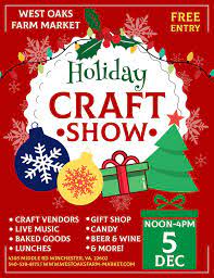 Frederick Christmas Craft Show 2022 West Oaks' Holiday Craft Show - Winchester-Frederick County Convention &  Visitors Bureau