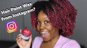 All you need is sugar, water, and lemon juice. I Colored My Natural Hair Pink Using Hair Paint Wax Mofajang Review Youtube