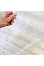 Guclu Seffaf Pvc Mika Masa Ortusu 0 80 Mm 150cm X 100 Cm Trendyol